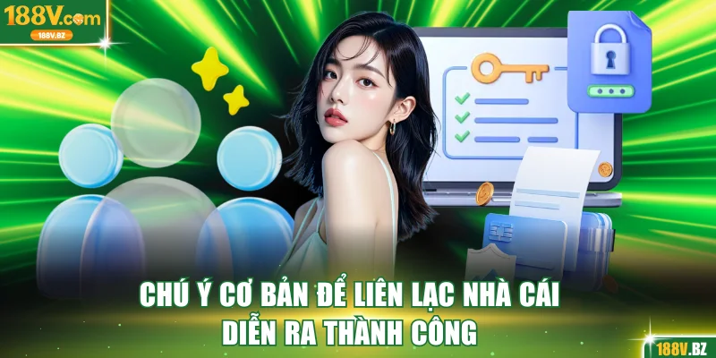 Chú ý cơ bản để liên lạc nhà cái diễn ra thành công