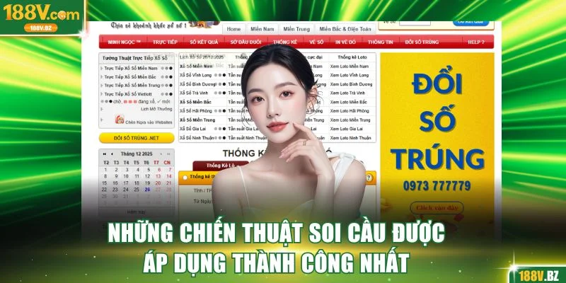 Những chiến thuật soi cầu được áp dụng thành công nhất