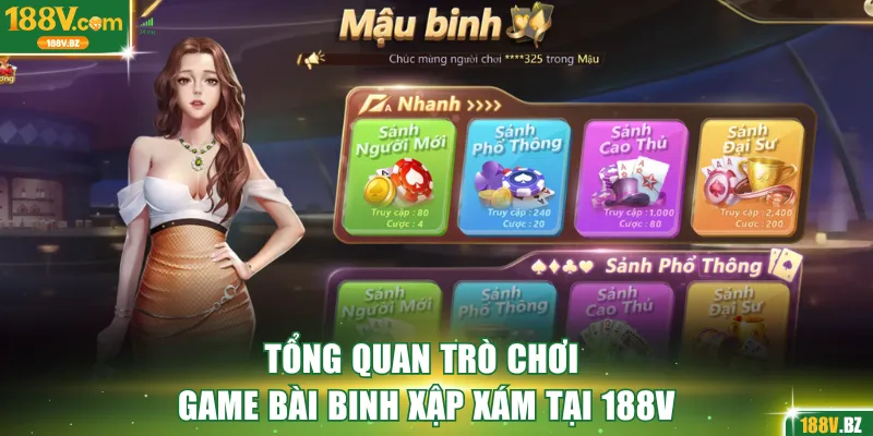 Tổng quan game bài Binh Xập Xám tại 188V