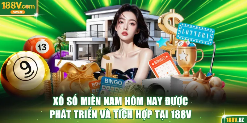 Xổ số miền Nam hôm nay được phát triển và tích hợp tại 188V